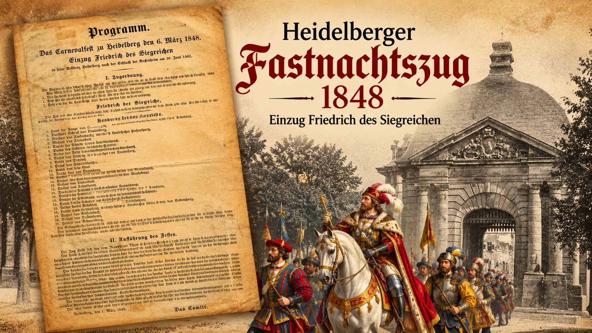 Der erste Fastnachtszug