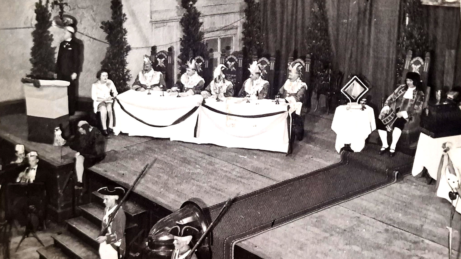 Stadthalle vor 90 Jahren